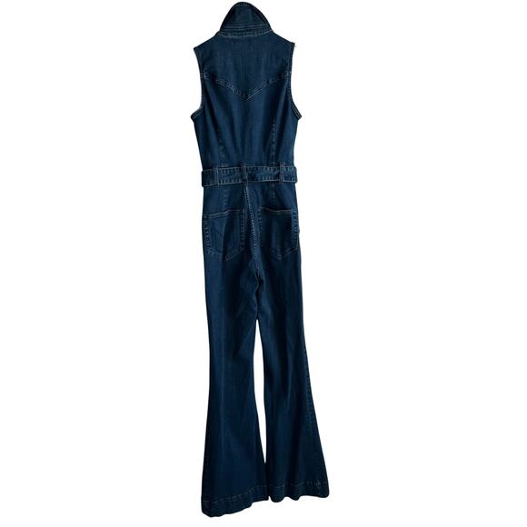 Show Me Your Mumu Jacksonville Jumpsuit Blue Small - Picture 8 of 14